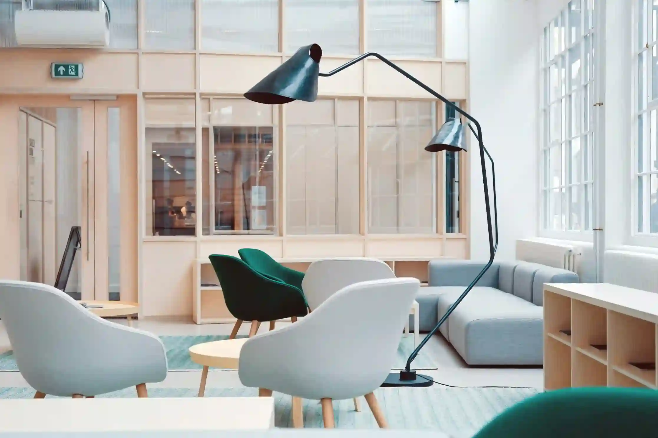Modern Office Lounge Space